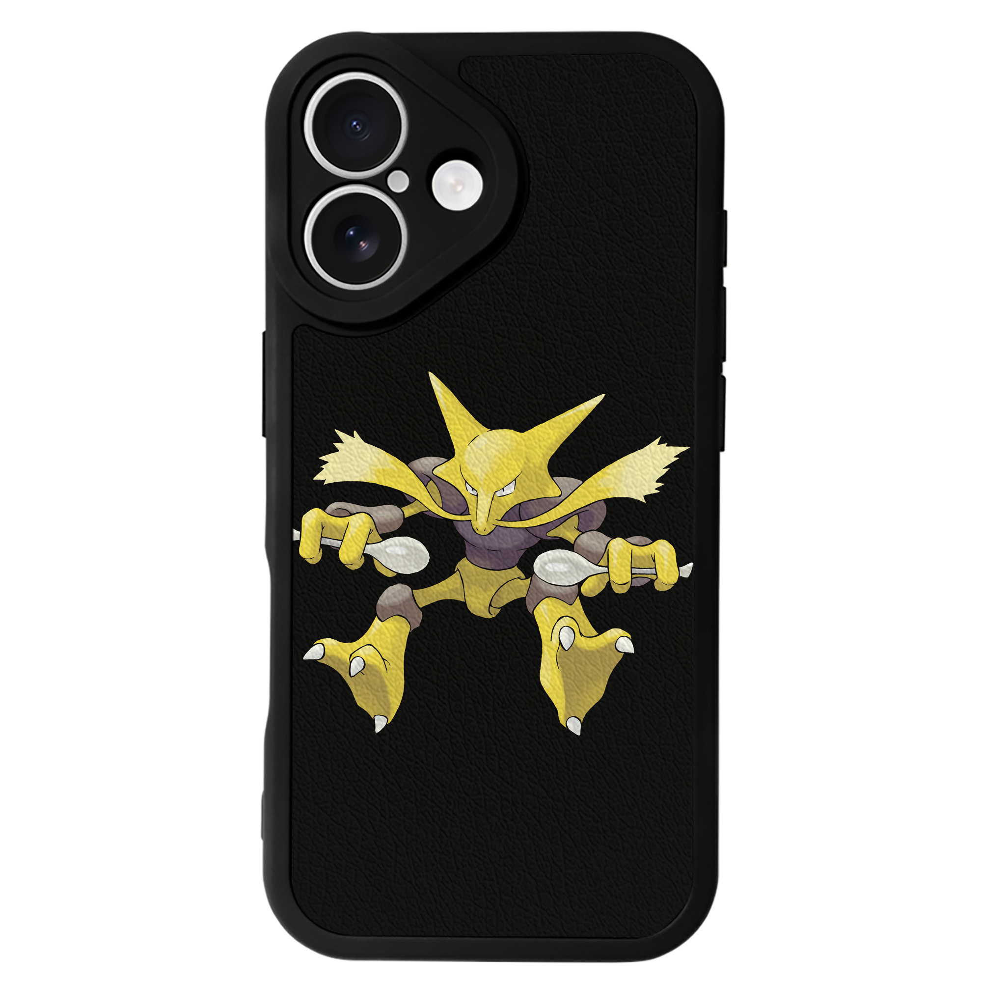 （画像用） ポケットモンスター Pokémon 【iPhone 16シリーズ対応】シリコンスマホケース（レザー調） 材質：シリコン